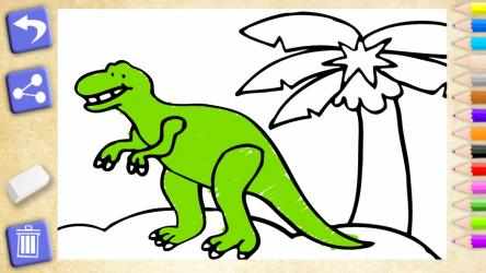 Imágen 6 Colorear dinosaurios. Juegos educativos para niños windows