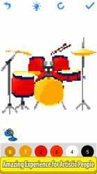 Screenshot 11 Musical Instruments Pixel Art - Color by Number Book windows