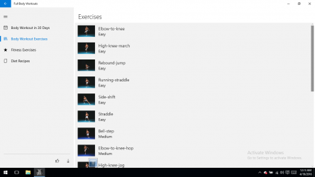 Screenshot 6 Full Body Workouts windows