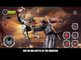 Captura de Pantalla 12 Ninja Warrior Survival Fight android