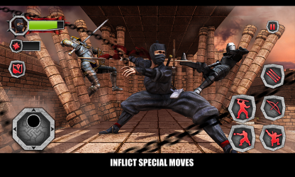 Captura de Pantalla 3 Ninja Warrior Survival Fight android
