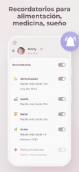 Screenshot 6 Erby Registro de lactancia y diario del bebé android