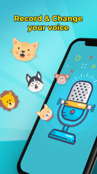 Capture 5 Cambiador de voz con efectos - modificador de voz android