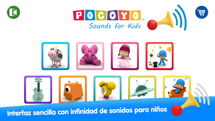 Captura de Pantalla 10 Pocoyo: sonidos de animales android