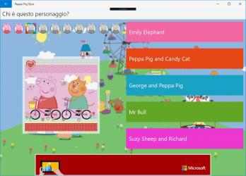 Screenshot 1 Peppa Pig Quiz windows