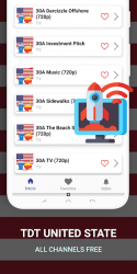 Captura de Pantalla 9 TV Estados Unidos Live Chromecast android