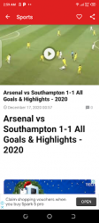 Screenshot 4 Football Videos and Highlights 2021 android