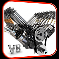 Screenshot 1 Motor V8 3D Fondos Animados android