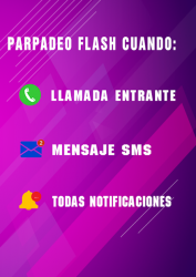 Captura 3 Parpadeo Flash para llamadas & mensajes - Flash 3 android