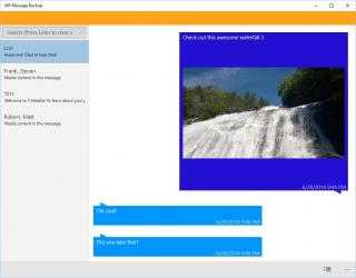 Captura de Pantalla 2 WP Message Backup windows