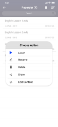 Screenshot 8 Grabador de voz: editor de aud iphone