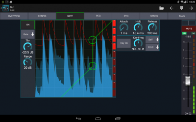 Captura 9 Mixing Station XM32 android