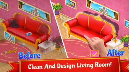Capture 14 Enchanted Castle - Princess Castle Cleaning android