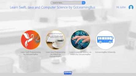 Captura de Pantalla 3 Learn Swift, Java and Computer Science by GoLearningBus windows