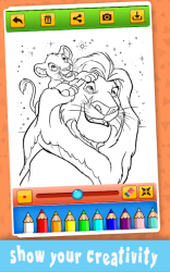 Imágen 4 Lion Coloring Book King 2020 android