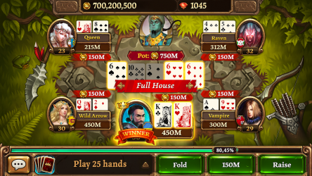 Imágen 10 Scatter HoldEm Poker: El mejor póquer de casino android