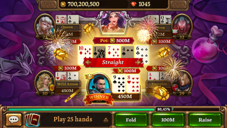 Screenshot 8 Scatter HoldEm Poker: El mejor póquer de casino android