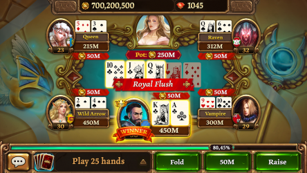 Captura de Pantalla 6 Scatter HoldEm Poker: El mejor póquer de casino android