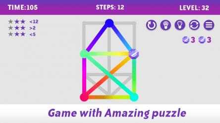 Captura de Pantalla 8 One Touch Drawing Puzzle Game - 1Line windows