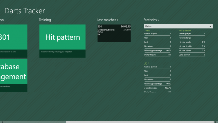 Screenshot 2 Darts Tracker windows
