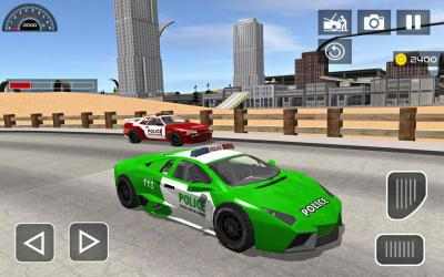 Captura de Pantalla 2 Policía de la ciudad simulador d conducción coches android