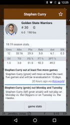 Capture 4 Sports Alerts - NBA edition android