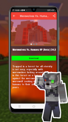 Captura de Pantalla 6 Mod Werewolf for minecraft pe android