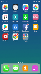 Captura 2 X Launcher: With OS13 Style Theme & Control Center android