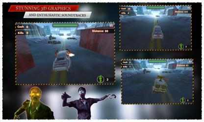 Screenshot 3 Zombie highway race and kill windows