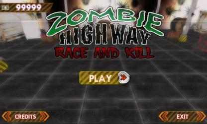 Screenshot 1 Zombie highway race and kill windows