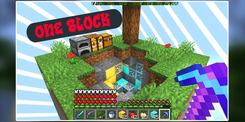 Screenshot 3 Survival One Block Map for Minecraft android