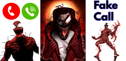 Screenshot 6 Carnage Red Venom 2 Fake Call android