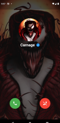 Screenshot 4 Carnage Red Venom 2 Fake Call android