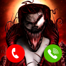 Captura de Pantalla 1 Carnage Red Venom 2 Fake Call android