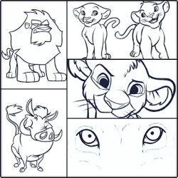 Screenshot 1 How To Draw The Lion King android