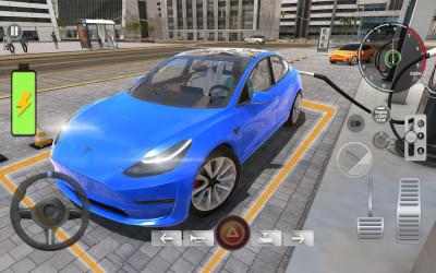 Screenshot 2 Simulador de coche eléctrico 2021: conducción android