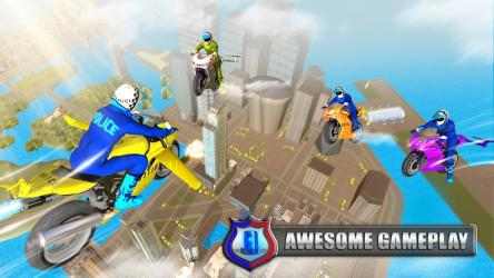 Captura 4 NOSOTROS Policía Volador Bicicleta Robot Simulador android
