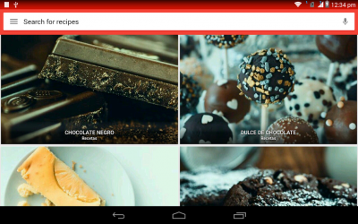Captura 14 Recetas de chocolate android