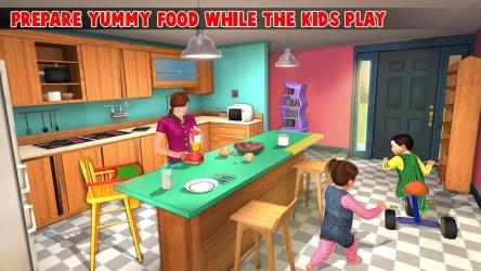 Captura 2 Virtual Mother New Baby Twins Family Simulator android