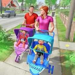 Imágen 1 Virtual Mother New Baby Twins Family Simulator android
