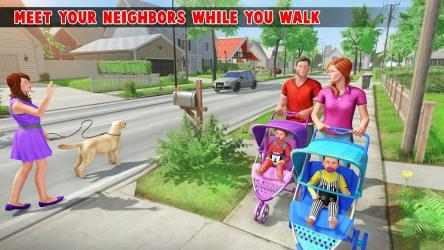 Screenshot 4 Virtual Mother New Baby Twins Family Simulator android