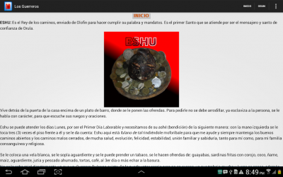 Screenshot 10 Atender Los Guerreros y Orula android