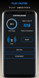 Imágen 10 Game Booster 4x Power Lag Fix android