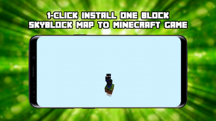 Captura 2 One Block Map for MCPE android