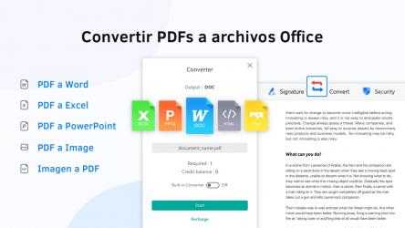 Captura 12 PDF Reader - Editar y Convertir PDF windows