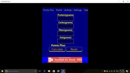 Screenshot 2 Smart Points Calc windows