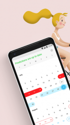 Screenshot 4 Calendario menstrual - regla menstrual y ciclo 💗 android