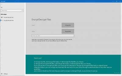 Screenshot 1 File Locker (Encrypter Decrypter) windows