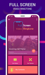 Screenshot 3 Full Screen Video Ringtone : Color Phone Flash android