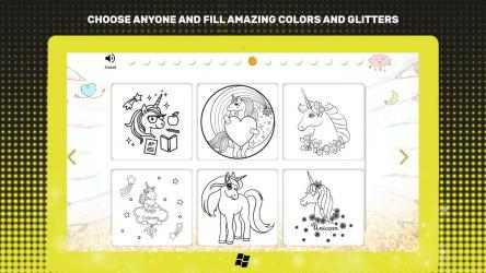 Screenshot 5 Unicorn Coloring Book - Adult Coloring Book windows